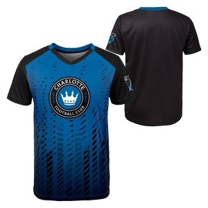 MLS Charlotte FC Boys' Sublimated Poly Jersey - 1 of 3