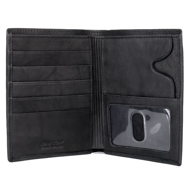 J. Buxton Hunt Credit Card Folio Leather Wallet, 1 of 6