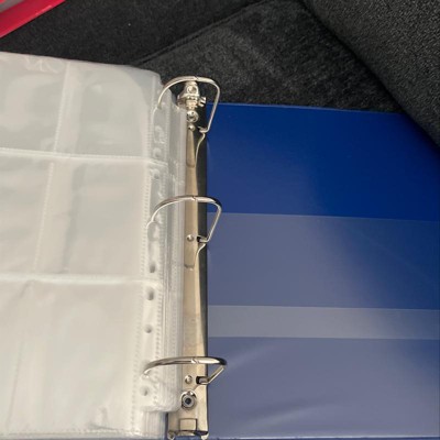 2" 3 Ring Binder Clear View Black - Up & Up™ : Target