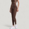 Anna-Kaci Active Women's High Waist Full Length Active Leggings with Wide Waistband and Seamless Design - 3 of 4