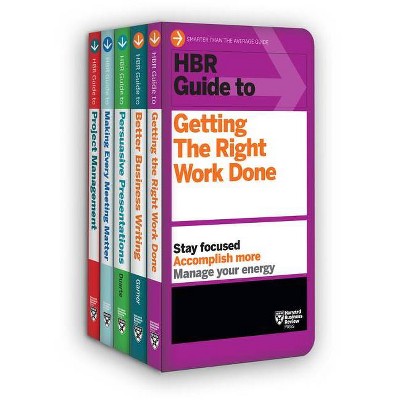 HBR Guides to Being an Effective Manager Collection - by  Harvard Business Review & Bryan A Garner & Nancy Duarte (Mixed Media Product)