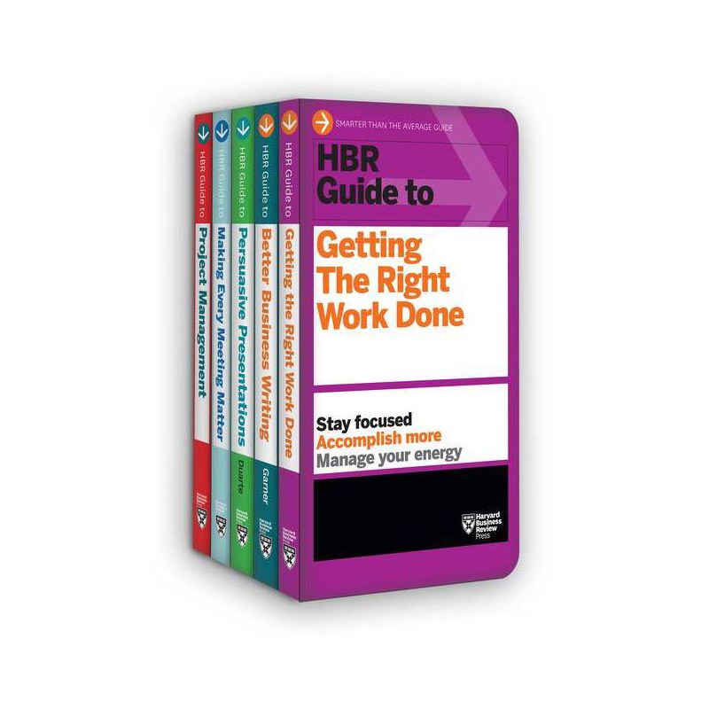 HBR Guides to Being an Effective Manager Collection - by  Harvard Business Review & Bryan A Garner & Nancy Duarte (Mixed Media Product), 1 of 2