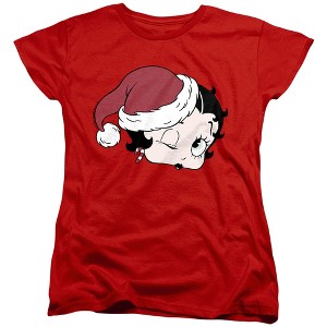 Women's Betty Boop A Christmas Wink T-Shirt - 1 of 4