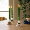 3pk Onion Taper Candle Set - Threshold™ - 2 of 3