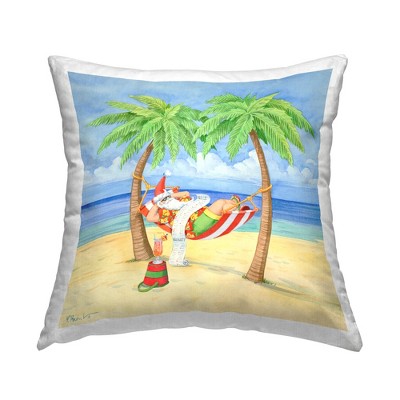 Stupell Industries Santa with Summer Cocktail