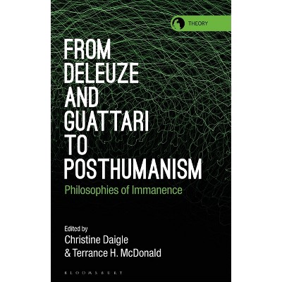 From Deleuze and Guattari to Posthumanism - (Theory in the New Humanities) by  Christine Daigle & Rosi Braidotti & Terrance H McDonald (Paperback)