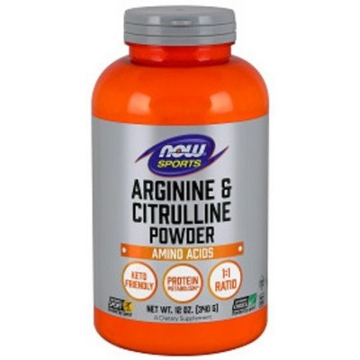 Arginine & Citrulline by Now Foods  -  12 oz Powder