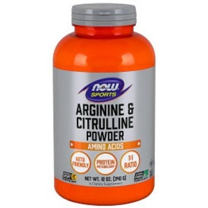 Arginine & Citrulline by Now Foods  -  12 oz Powder - 1 of 2