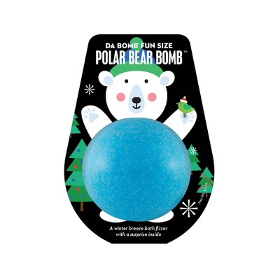 Da Bomb Bath Fizzers Polar Bear Fun Size Bath Bomb - 3.5oz