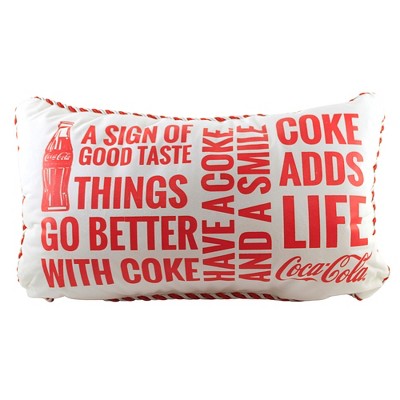 Christmas 12.0" Coke Adds Life Pillow Better With Coke  -  Decorative Pillow