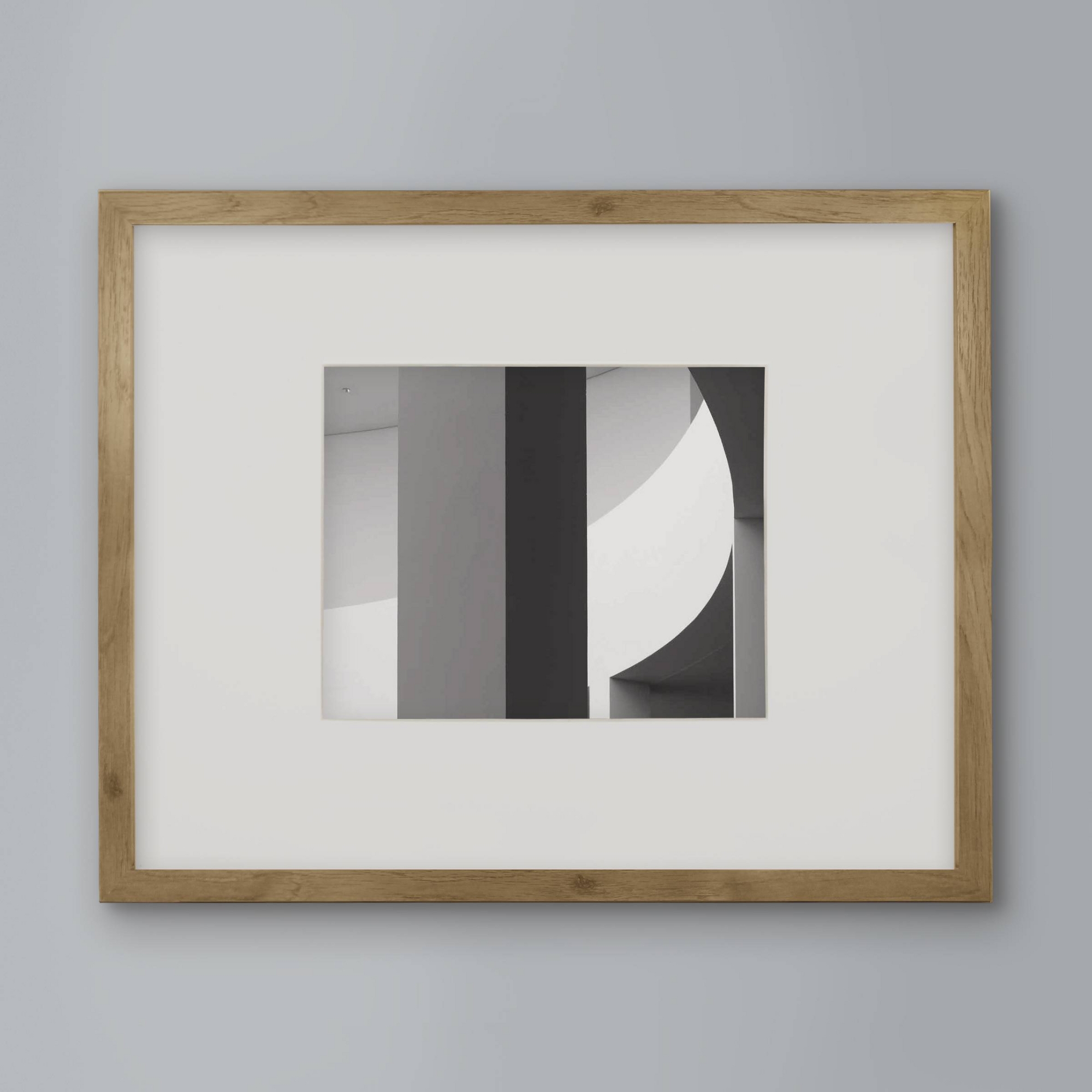 14" x 18" Matted to 8" x 10" Thin Gallery Frame with Mat - Threshold™