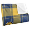 North Carolina At State University Campus Plaid Spirit Silky Touch Super Soft Throw Blanket 50x60 - 3 of 4