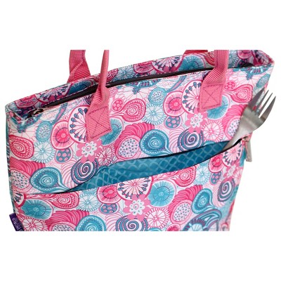 J World Lola Lunch Bag with Back Pocket - Blue Raspberry