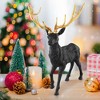 Costway Standing Reindeer Statue Aluminum Deer Sculpture Christmas Decor 19" x 18" x 25" - 2 of 4
