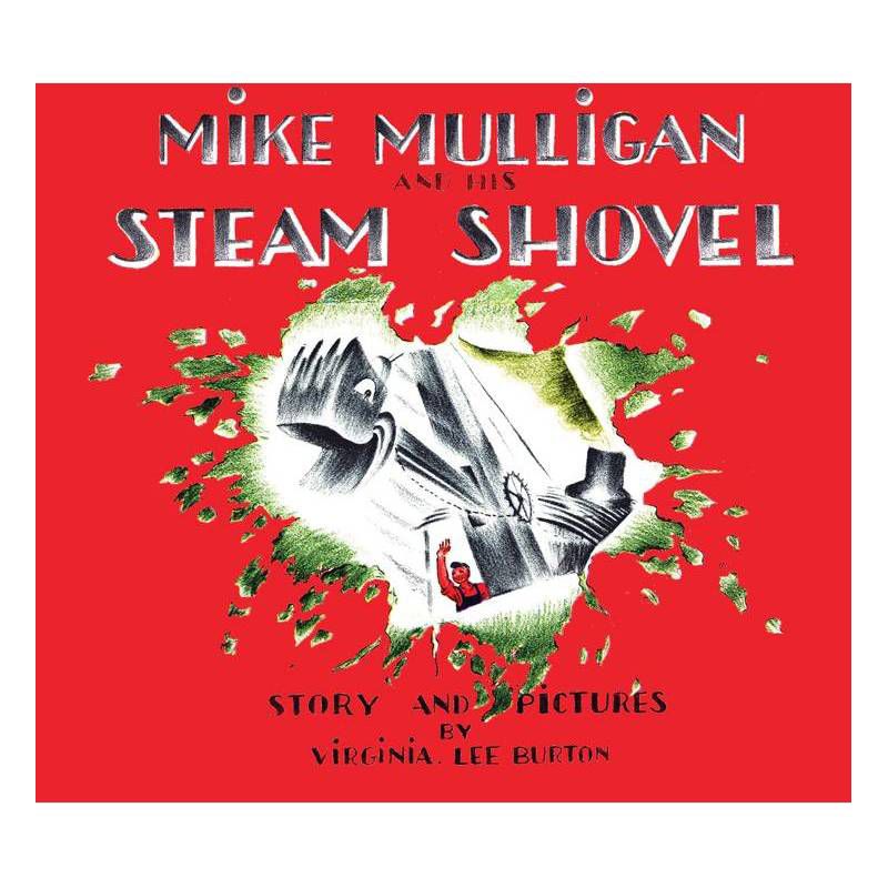 Mike Mulligan and His Steam Shovel by Virginia Lee Burton (Board Book), 1 of 2