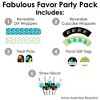 Big Dot of Happiness Monster Bash - Little Monster Birthday Party or Baby Shower Favors and Cupcake Kit - Fabulous Favor Party Pack - 100 Pieces - 2 of 4
