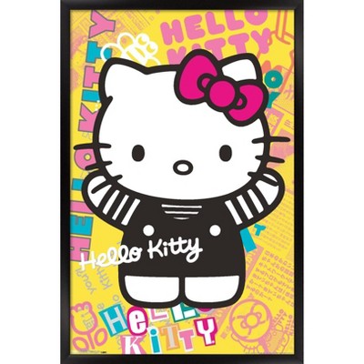 Trends International Hello Kitty - Colorful Framed Wall Poster Prints