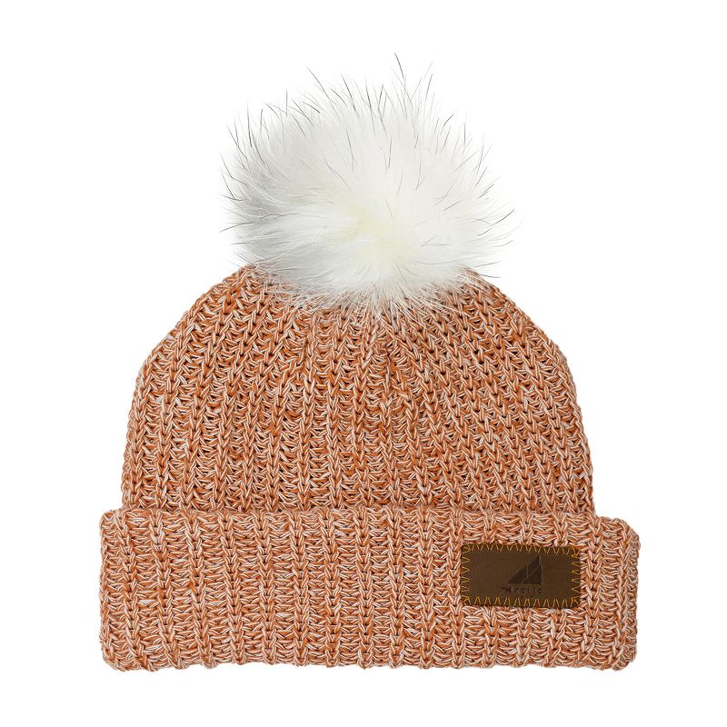 Arctic Gear Youth Winter Hat Cotton Cuff with Pom, 1 of 6