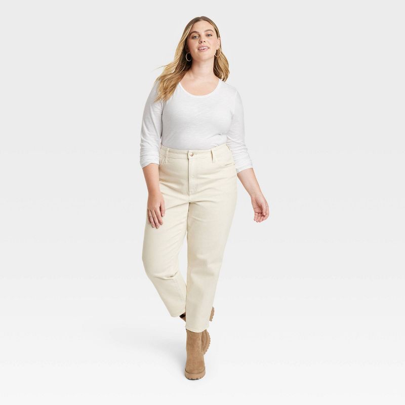 Women's Slim Fit Long Sleeve T-Shirt - Universal Thread™, 3 of 6