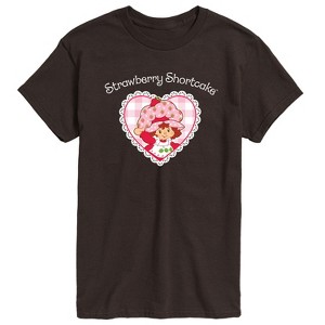 Men's - Strawberry Shortcake - Coquette Heart-Men's Short Sleeve Graphic T-Shirt Short Sleeve Graphic T-Shirt - 1 of 3