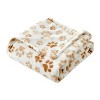 50"x60" Printed Velvet Throw Blanket - Sutton Home Fashions - 2 of 4