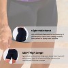 Calypsa Women's Plus Size Chlorine Resistant High Waisted Mid-Thigh Swim Shorts - 4 of 4