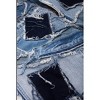 Women's Patch Denim Shorts - knotWTR - 4 of 4