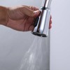 WOWOW  Single-Handle Pull-Down Sprayer Kitchen Faucet Stainless Steel in Brushed Nickel - 4 of 4