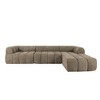 122" L-Shaped Sectional Sofa with Chaise Lounge & High-Density Foam - 4 of 4