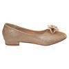 Badgley Mischka Girls Toddler Low Heeled Ballerinas - 3 of 4