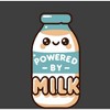 "Powered By Milk" Youth Crew Neck Short Sleeve Tee - 2 of 2