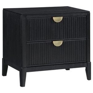Coaster Home Furnishings Brookmead 2-Drawer Nightstand Black - 1 of 4
