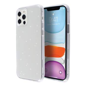 Clear Glitter Protective Phone Case - Fits iPhone 11