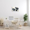 Stupell Industries Blue Swirling Modern Flowers Wall Plaque Art - 3 of 4