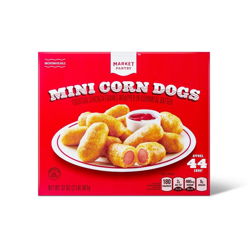 Mini Corn Dogs Frozen - 32oz - Market Pantry&#8482;, 1 of 6