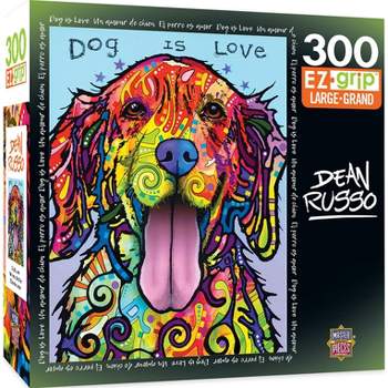 MasterPieces Inc Dean Russo Dog is Love 300 Piece Large EZ Grip Jigsaw Puzzle