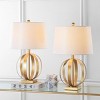 Eugenia Sphere Lamp (Set of 2) - 24.5 Inch Height - LIT4310 - Gold - Safavieh - 3 of 4