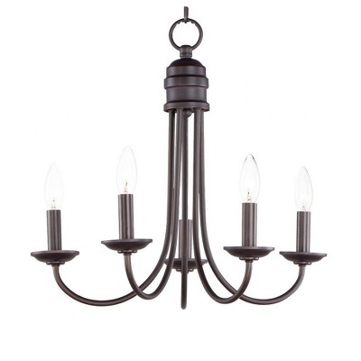 Maxim Lighting Logan 5 - Light Chandelier in  Oil Rubbed Bronze