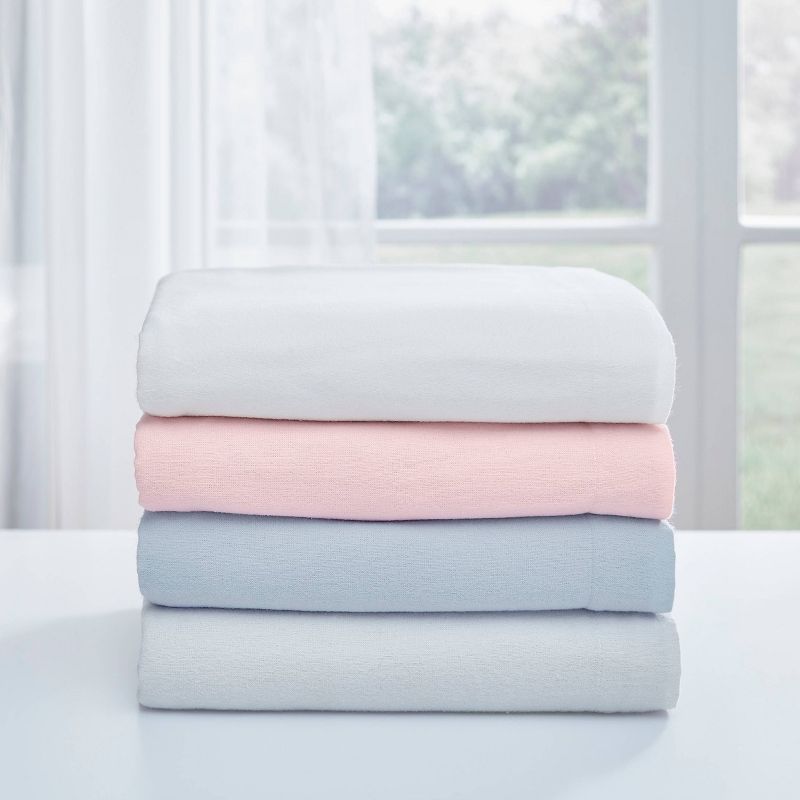 Solid Flannel Sheet Set - Laura Ashley, 3 of 6