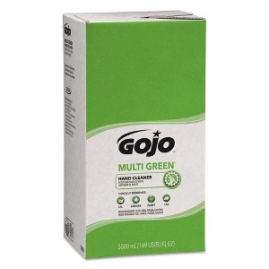 GOJO MULTI GREEN Hand Cleaner Refill, Citrus Scent, 5,000 mL, 2/Carton - 1 of 4