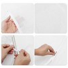 Unique Bargains Garment Bags PEVA Clothes Cover Bags with Zipper - 4 of 4