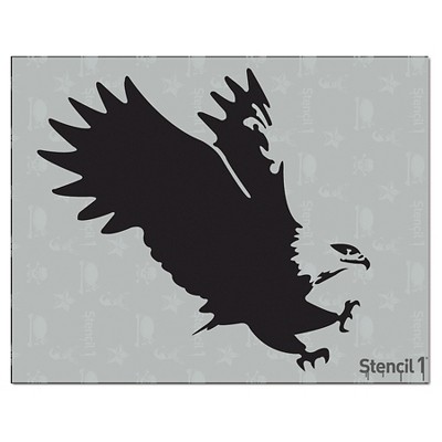 Stencil1 Eagle - Stencil 8.5" x 11"