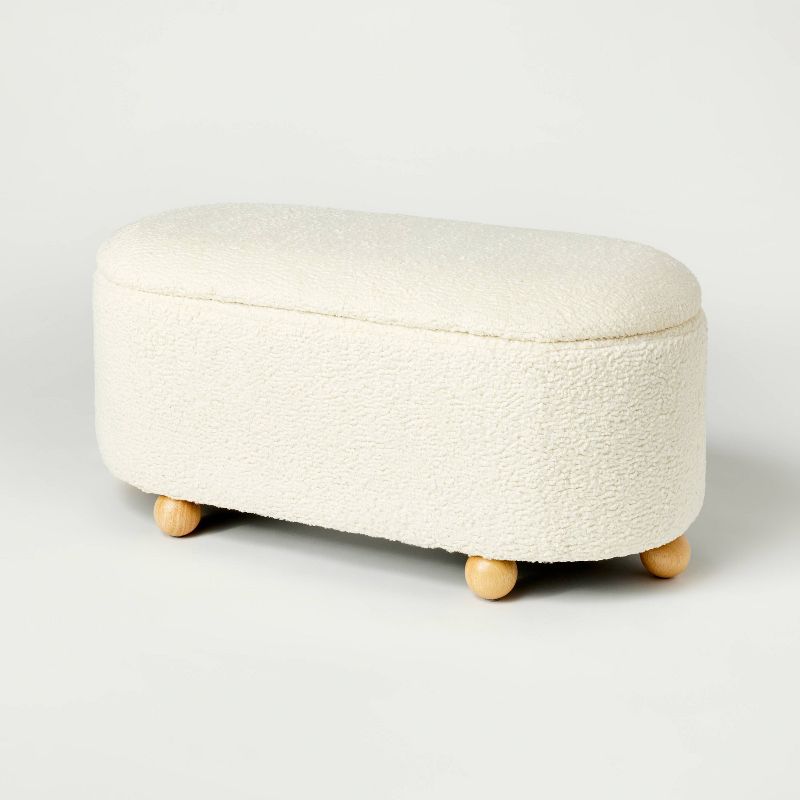 Havenstone Pill Shaped Storage Bench - Threshold™ designed with Studio McGee, 1 of 10
