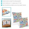Sunnydaze Indoor/Outdoor Square Accent Decorative Throw Pillows for Patio or Living Room Furniture - 16" - 2pc - 2 of 4