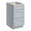 CASAINC 18 in. W x 24 in. D x 34.5 in. H Base Kitchen Cabinet with 3 Soft-Close Drawers – RTA Plywood Cabinets - 2 of 4
