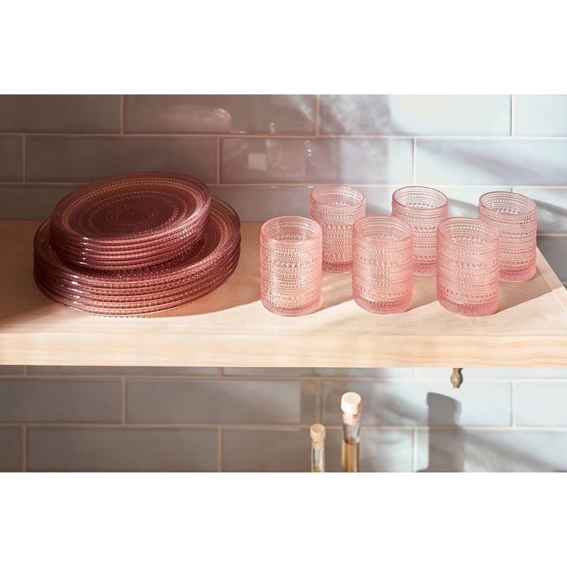 Fortessa Tableware Solutions 4pk 10.5&#34; Jupiter Dinner Plates Pink, 4 of 6