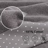 PiccoCasa Soft 100% Combed Cotton 600 GSM Highly Absorbent for Bathroom Shower Hand Towel Set - 4 of 4