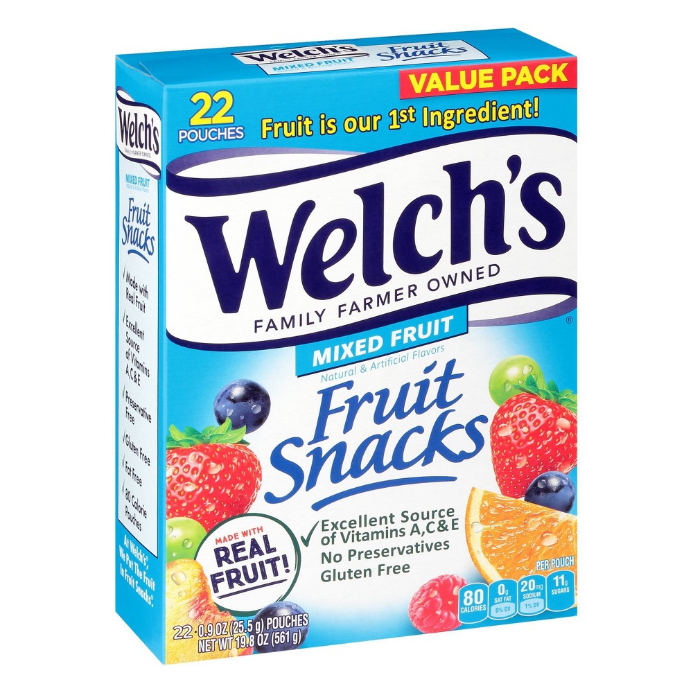 UPC 034856226987 product image for Welch's Mixed Fruit Snacks - 19.8oz/22ct | upcitemdb.com