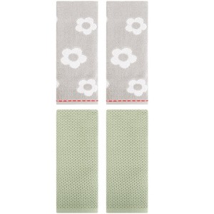 REGALWOVEN 4 Pcs Bathroom Hotel and Spa Waffle Cotton Hand Towels - 1 of 4