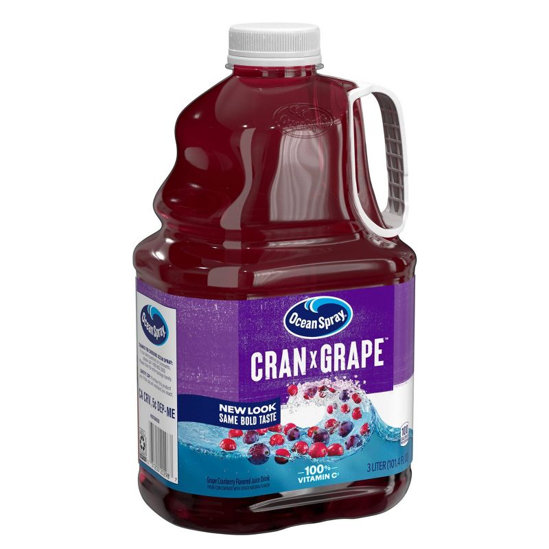 Ocean Spray Cranberry Grape - 101 fl oz Bottle, 3 of 10